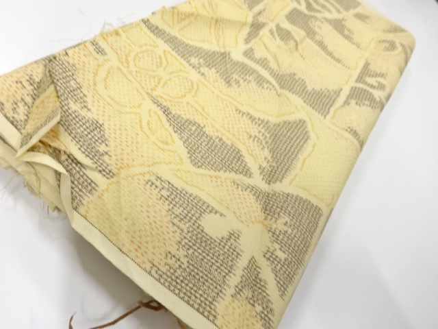  アンティーク　正絹　紬　着尺反物